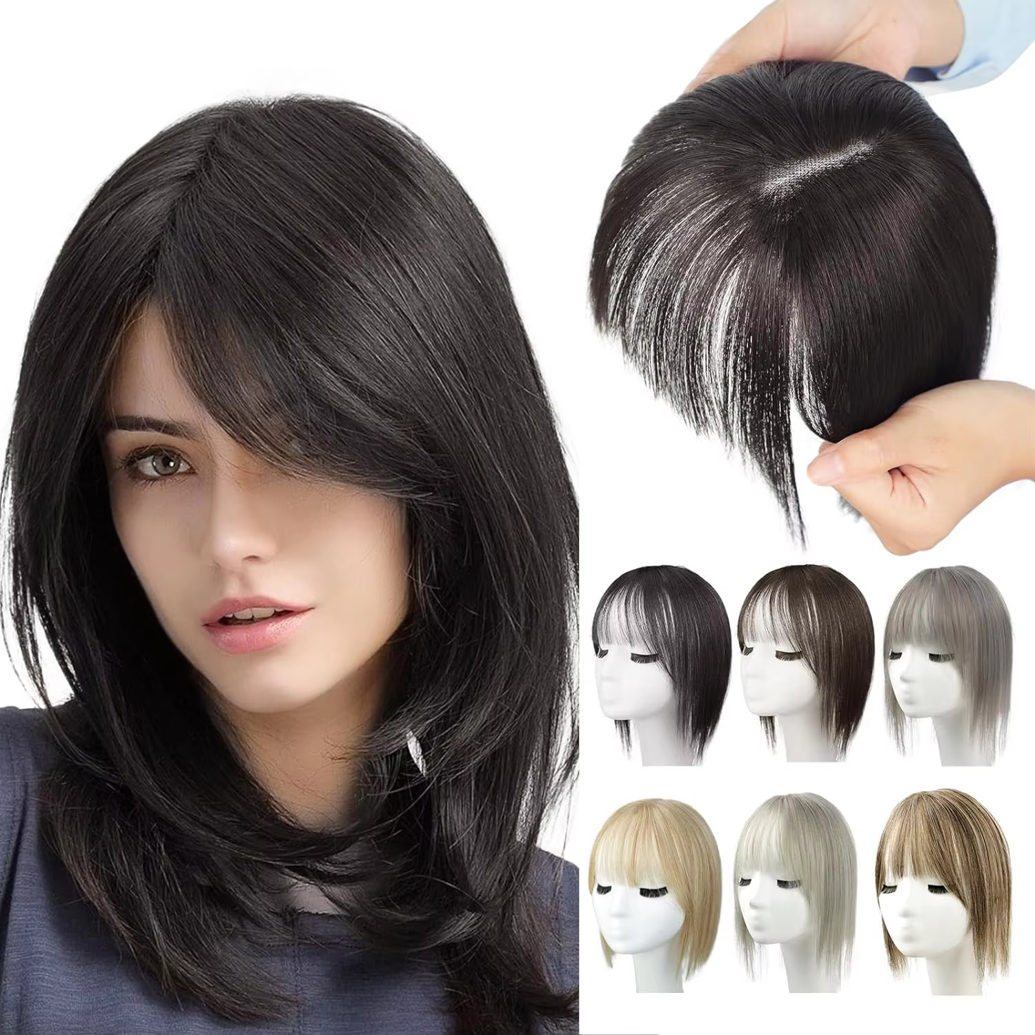 HUMAN HAIR TOPPER - Image 6